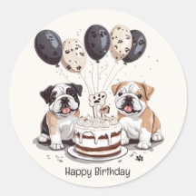 Happy Birthday English Bulldogs