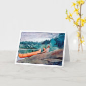 Happy Birthday Enjoy Fine Art Karte (Gelbe Blume)