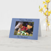 Happy Birthday ex Ehemannkarte Karte (Gelbe Blume)