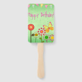 Happy Birthday Fächer (Rückseite)