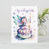 Happy Birthday Fairy 01 (Stehend Vorderseite)