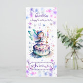 Happy Birthday Fairy 01 (Stehend Vorderseite)