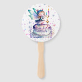 Happy Birthday Fairy 01 Fächer (Rückseite)