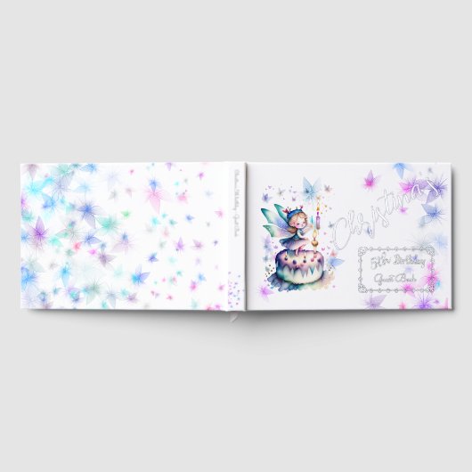 Happy Birthday Fairy 01 Gästebuch (Voll)