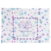 Happy Birthday Fairy 01 Große Geschenktüte (Rückseite)