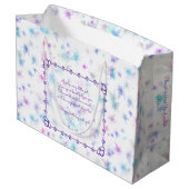 Happy Birthday Fairy 01 Große Geschenktüte (Rückseite Schrägansicht)