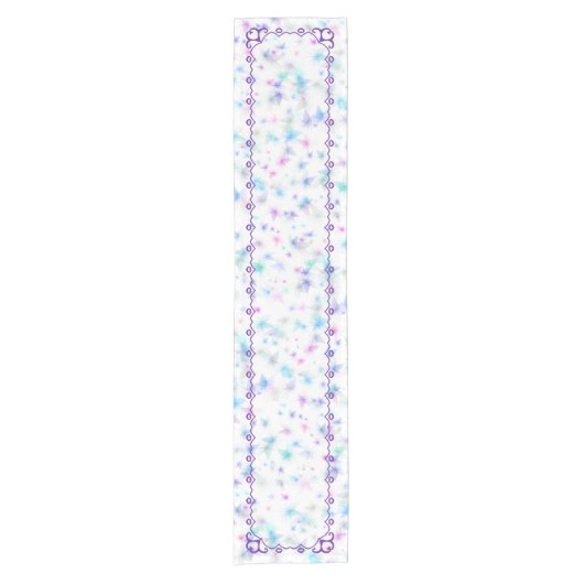 Happy Birthday Fairy 01 Kurzer Tischläufer (Vorderseite)