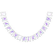 Happy Birthday Fairy 01 Wimpelkette (Alle)