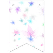 Happy Birthday Fairy 01 Wimpelkette (Erste Fahne)