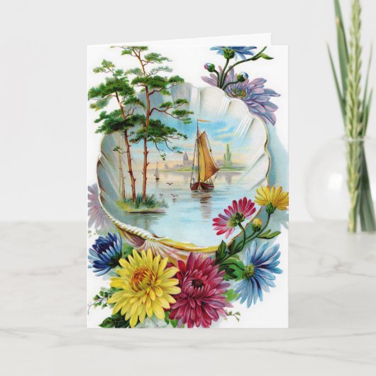 Happy Birthday Fantasy card Karte (Vorderseite)