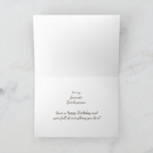 Happy Birthday Favorite Dutch Person Friend Karte (Innenseite)