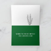 Happy Birthday Favorite Gardener Rosemary Karte (Innenseite)