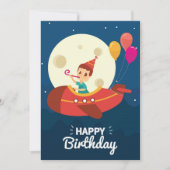 Happy Birthday Feiertagskarte (Vorderseite)