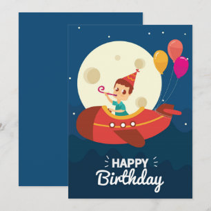Happy Birthday Feiertagskarte