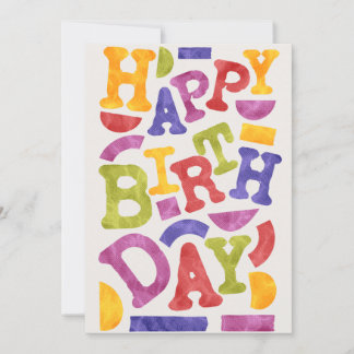 HAPPY BIRTHDAY FEIERTAGSKARTE