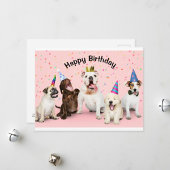 Happy Birthday Feiertagskarte