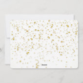 Happy Birthday Feiertagskarte (Rückseite)