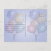 Happy Birthday Feiertagspostkarte (Rückseite)