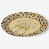 Happy Birthday Fifty And Fabulous Pappteller (Schrägansicht)