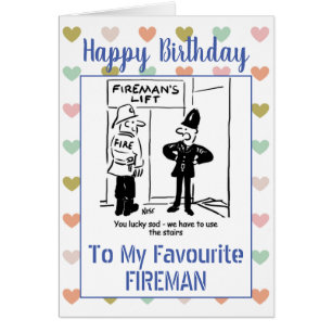 Happy Birthday Fireman
