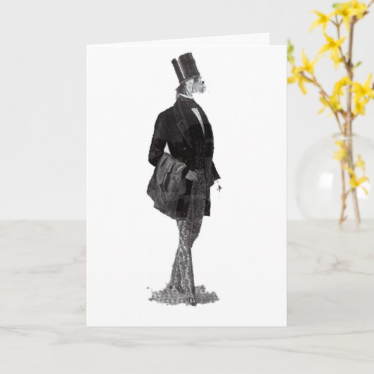 Happy Birthday Fish Karte (Gelbe Blume)