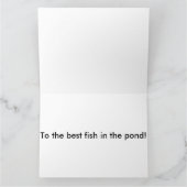 Happy Birthday Fish Karte (Innenseite)