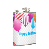 Happy Birthday Flachmann (Rechts)