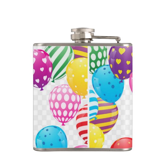 Happy Birthday Flachmann (Rückseite)