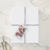 Happy Birthday Flamingo Geschenkanhänger (Mit Garn)