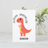 HAPPY BIRTHDAY Flat Card (Stehend Vorderseite)