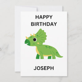 HAPPY BIRTHDAY Flat Card