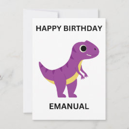 HAPPY BIRTHDAY Flat Card