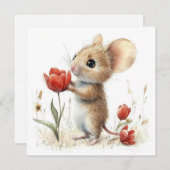 Happy Birthday Flat Card Feiertagskarte (Vorne/Hinten)