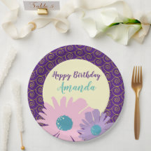 Happy Birthday Floral Garden