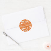 Happy Birthday Floral Vine Envelope Sticker Siegel (Umschlag)