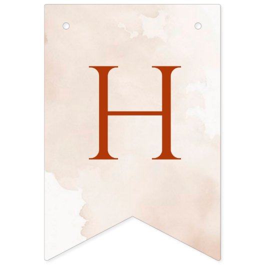 Happy Birthday Floral Wimpelkette (Zweite Fahne)