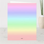 Happy Birthday flower of life Love Mandala Karte (Rückseite)