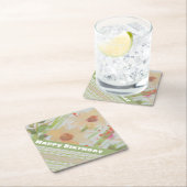 Happy Birthday Flower Untersetzer (Vor Ort)