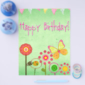 Happy Birthday Flyer (Einzeln)