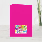 Happy Birthday Folded Greeting Card Karte