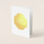 Happy Birthday Folienkarte (Vorderseite)