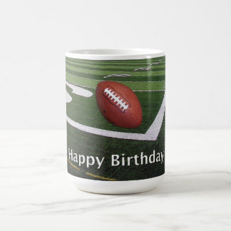 Happy Birthday Football Fanatic Kaffeetasse