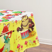 Happy Birthday Forest Friends Tischdecke (Beispiel)