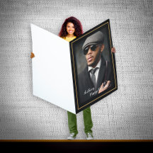 Happy Birthday Foto Custom Big 36 x 48 Zoll