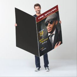 Happy Birthday Foto Custom Big 36 x 48 Zoll