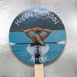 Happy Birthday Foto Fächer