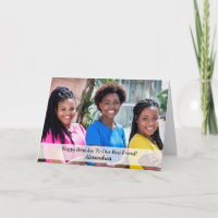 Happy Birthday Foto Girlfriend Buddy Personalize