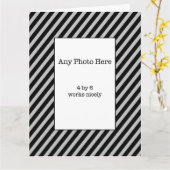 Happy Birthday Foto Karte (Gelbe Blume)