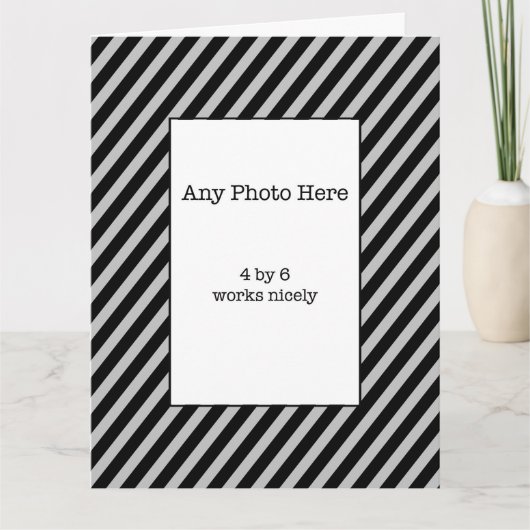 Happy Birthday Foto Karte (Vorderseite)