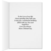 Happy Birthday Foto Magazine Cover Custom Card (Innen (Rechts))